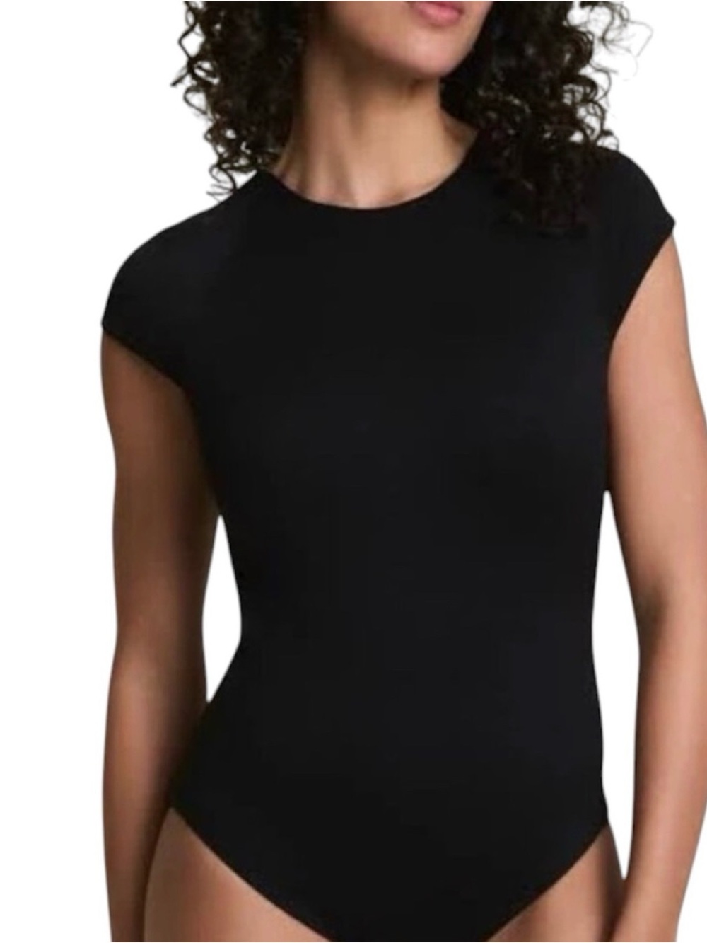SPANX Black Open-Back One-Piece Swim - Picture 3 of 6